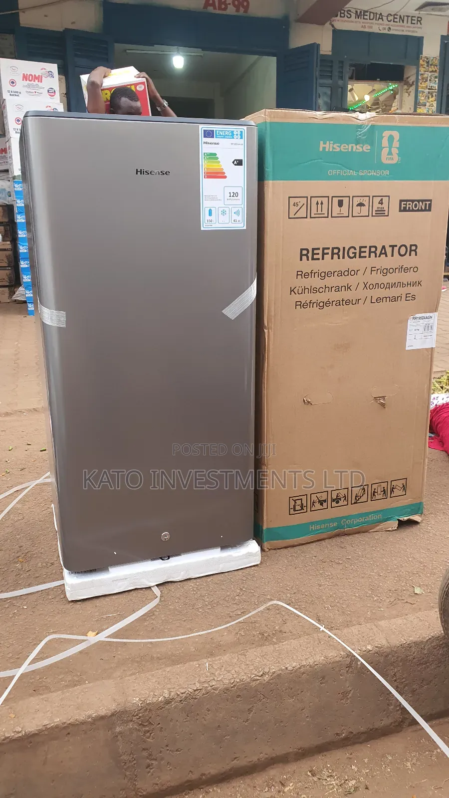 Hisense Fridge 195litrs Single Door