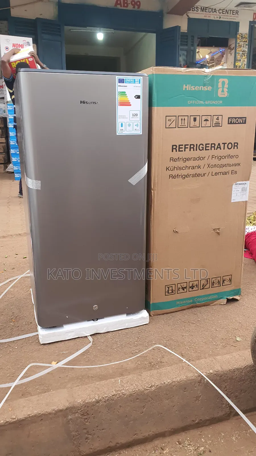 Hisense Fridge 195litrs Single Door