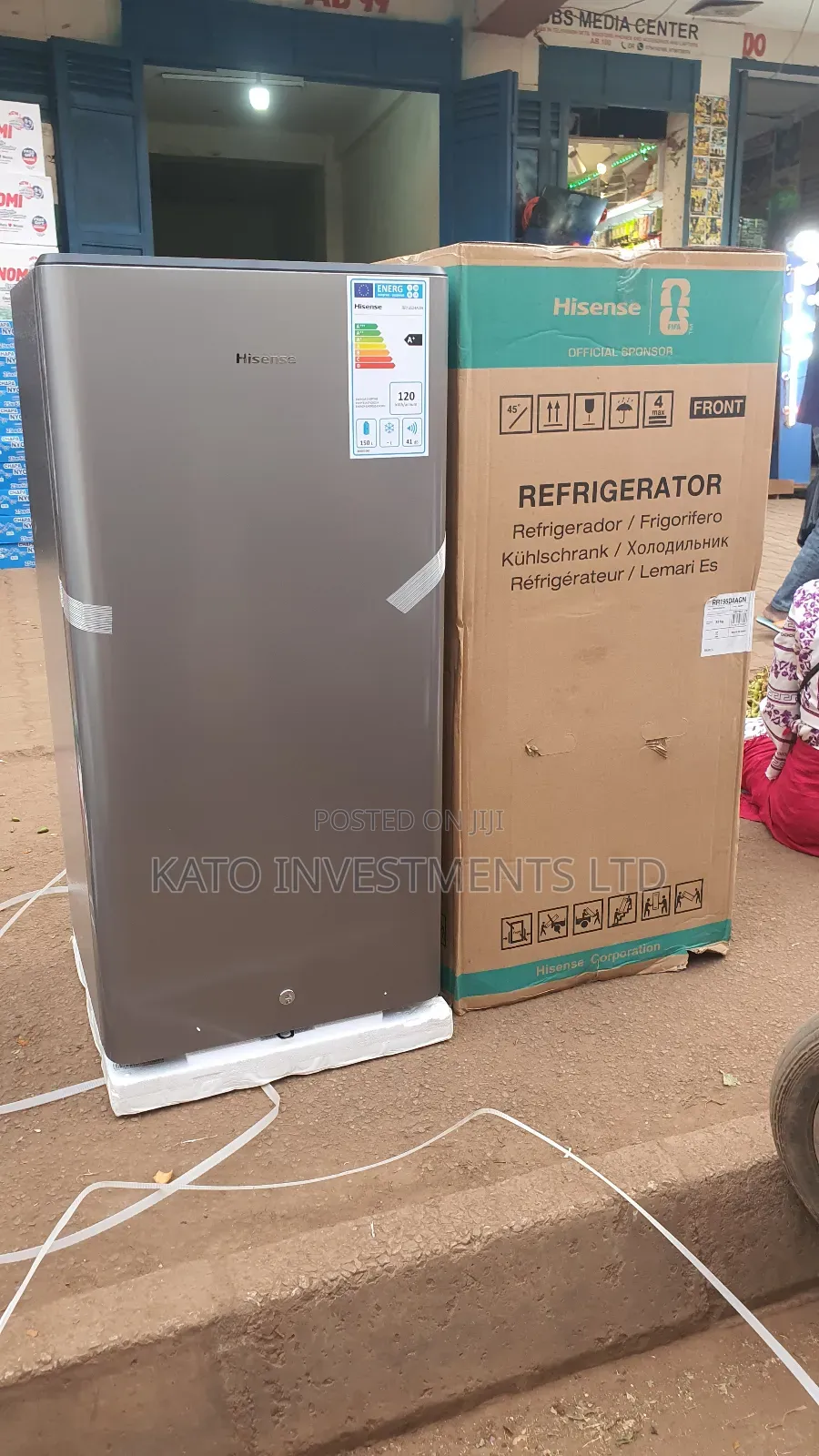 Hisense Fridge 195litrs Single Door