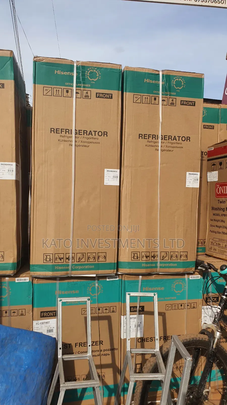 Hisense Fridge 195litrs Single Door