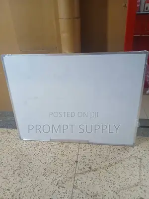 90x120cm Double -Sided Whiteboard With 1 Packet of Markers Eraser