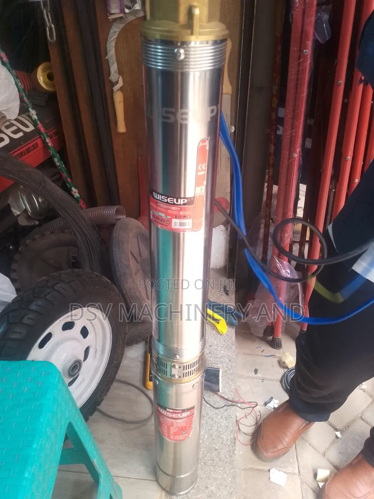 2" 1.5hp 48metres Single Phase Deep Well Submersible Pump