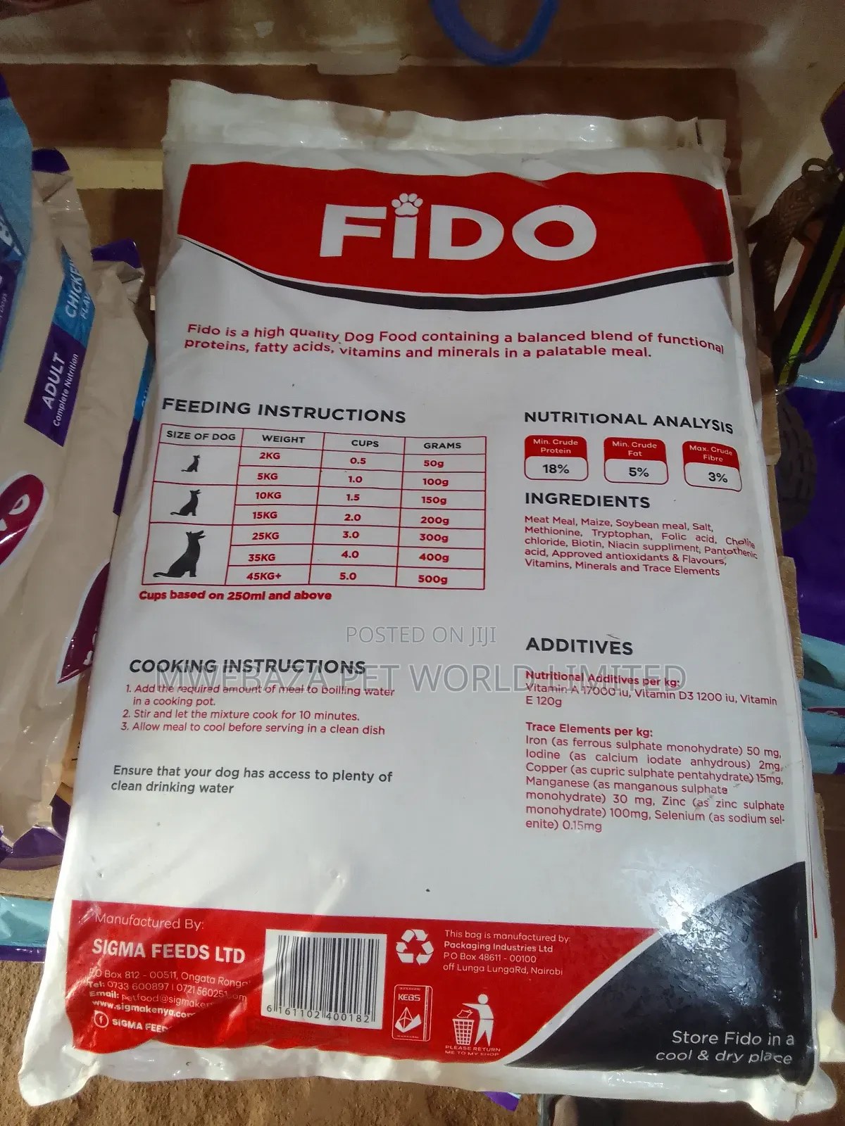 Posho for Dogs