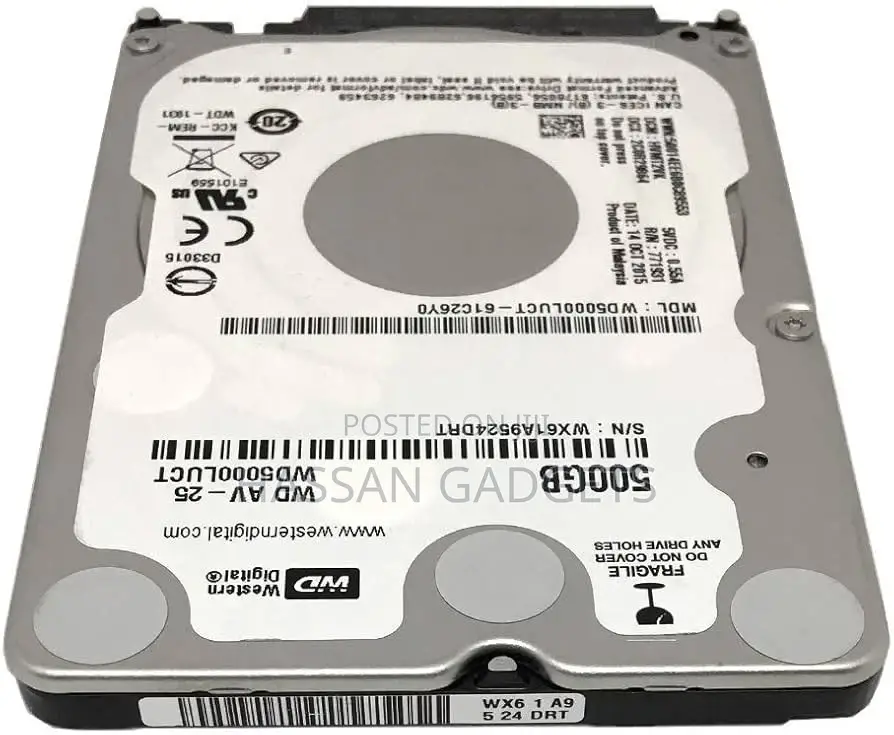 500gb Hard Disk for Laptop and External Use
