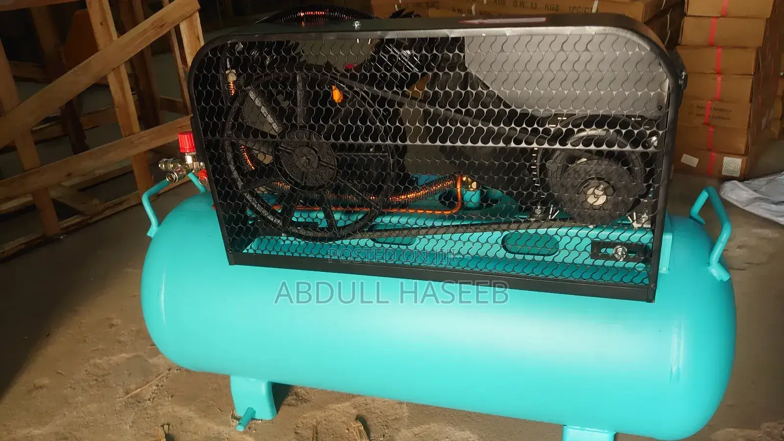 100 Liter Compressor) And 50 Liter Available Stock