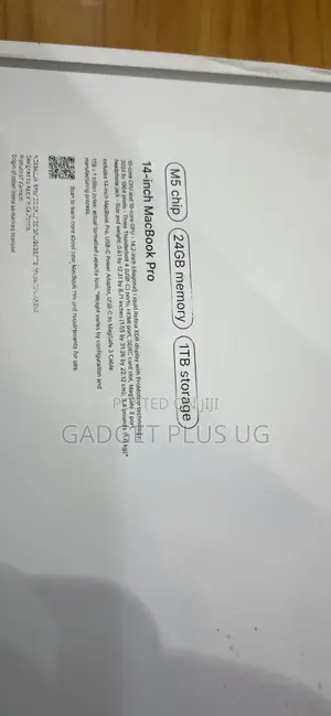 New Laptop Apple MacBook Pro 24GB Apple M5 HDD+SSD 1T