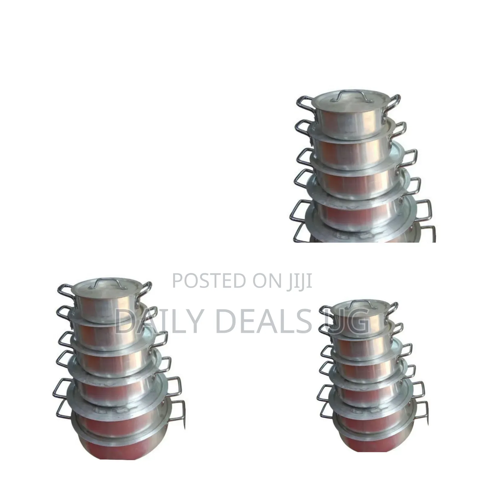 Aluminum Cooking Pots/Saucepan Set of 12