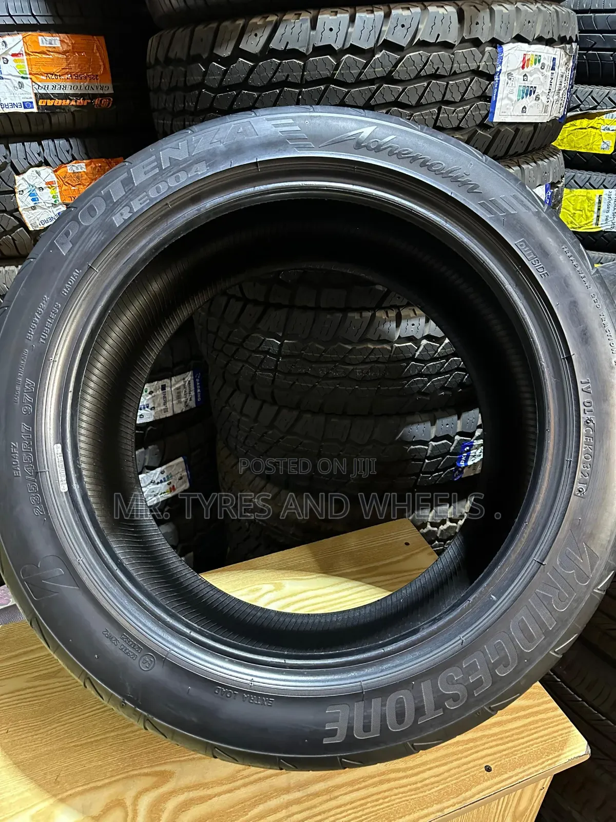 235 45 R17 Bridgestone Potenza 4rm Thailand 5years Warranty.