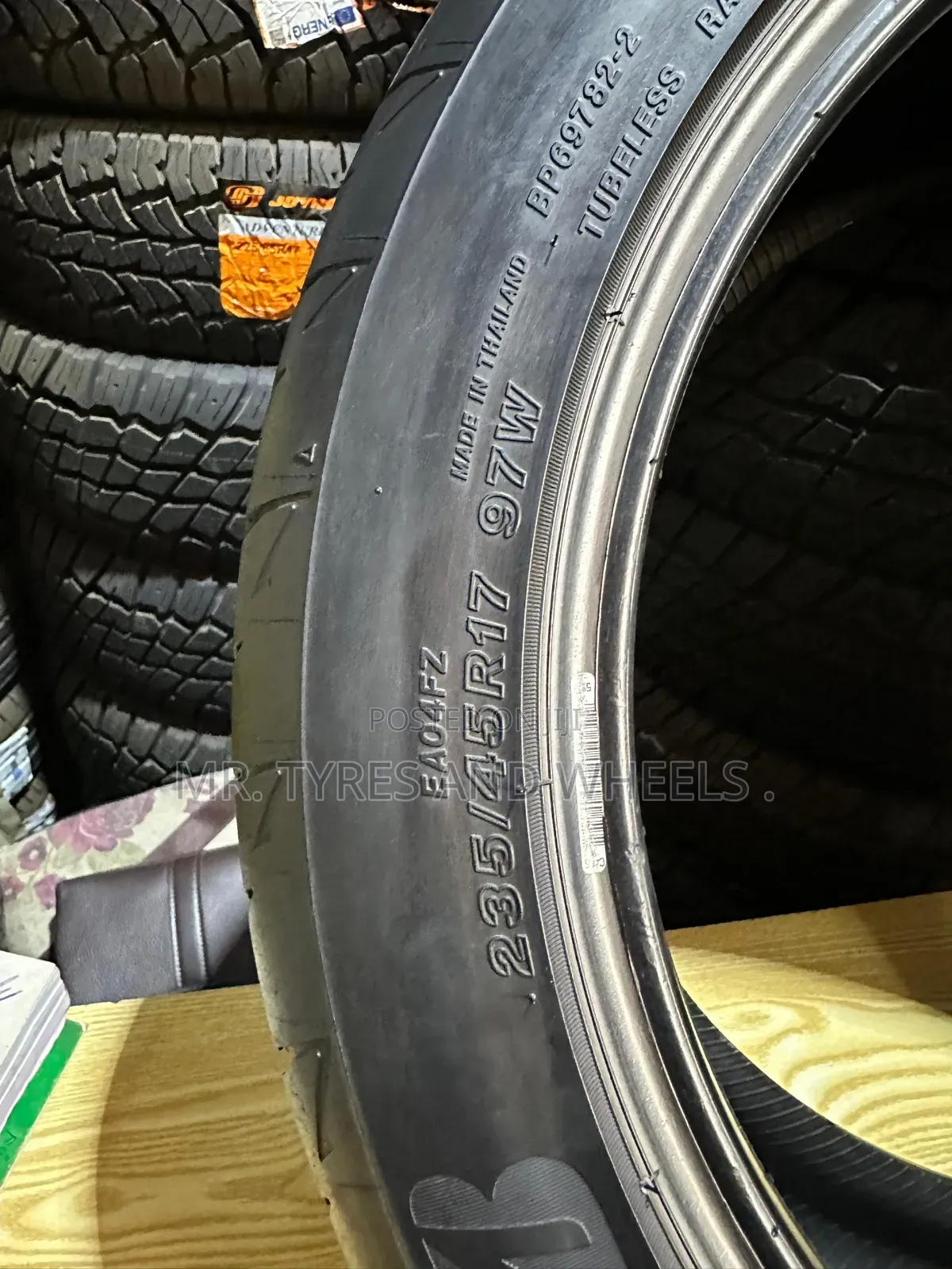 235 45 R17 Bridgestone Potenza 4rm Thailand 5years Warranty.