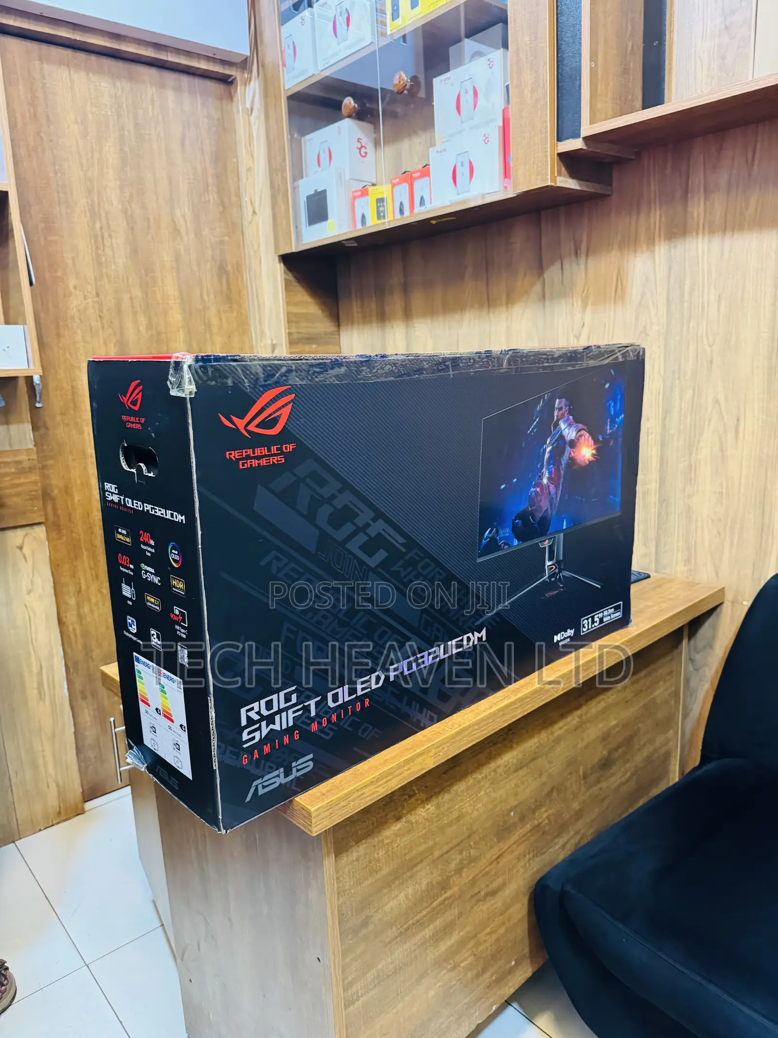 32inch Gaming Monitor - Rog Swift Oled Pg32ucdm