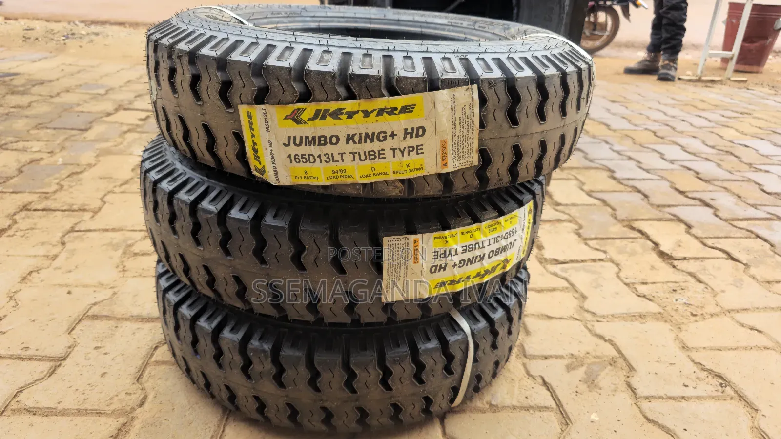 165d13 Brand New Jumbo King Tyres