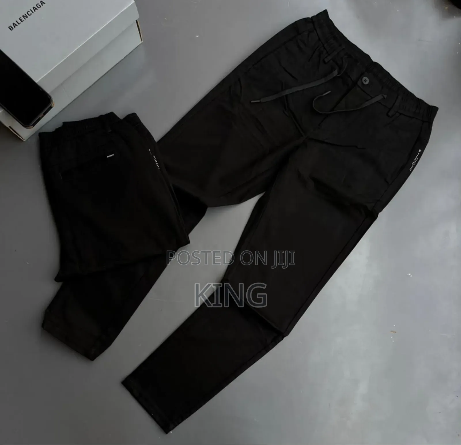 Black Men's Jogger Pants or Sweatpants.