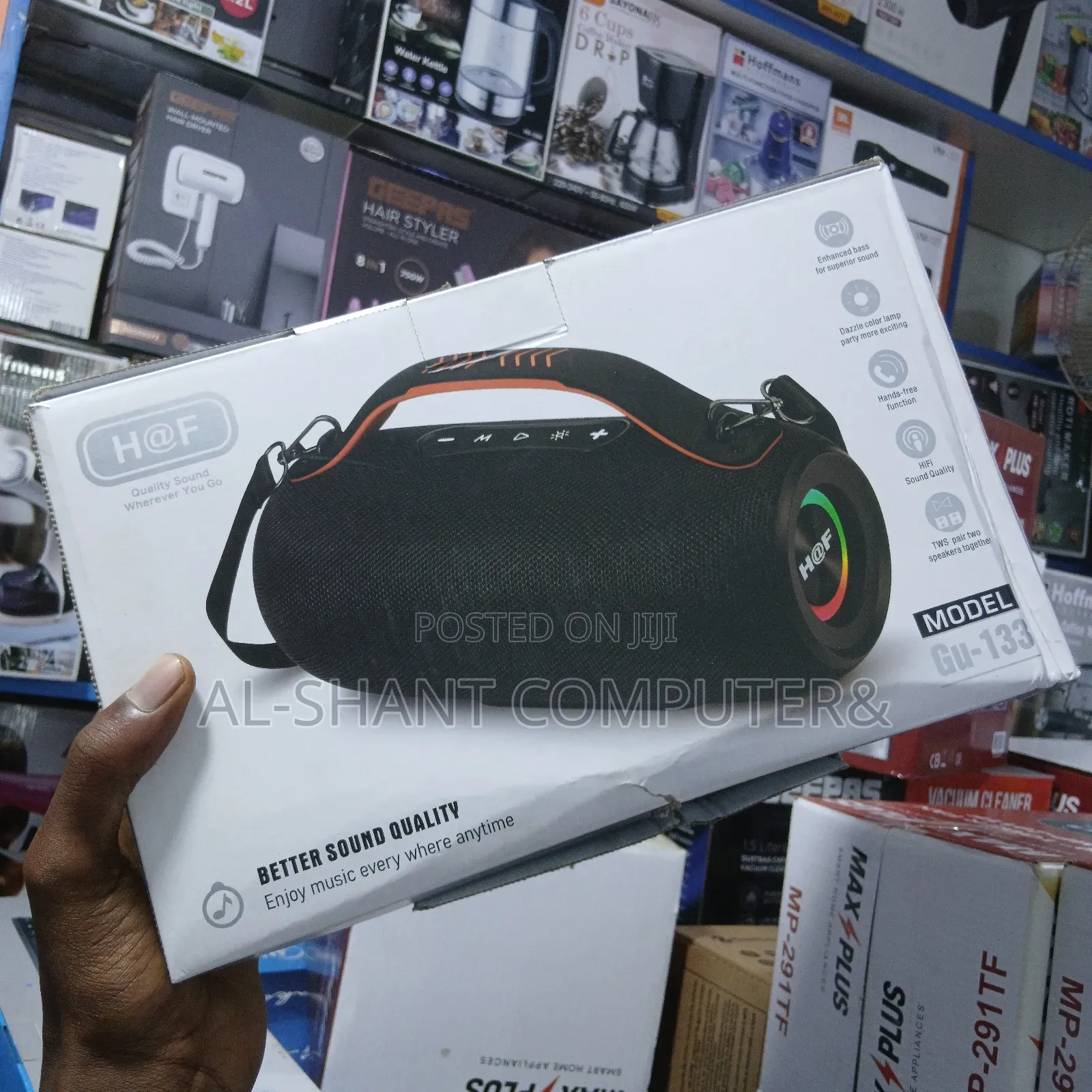 H at F Wireless Bluetooth Speaker