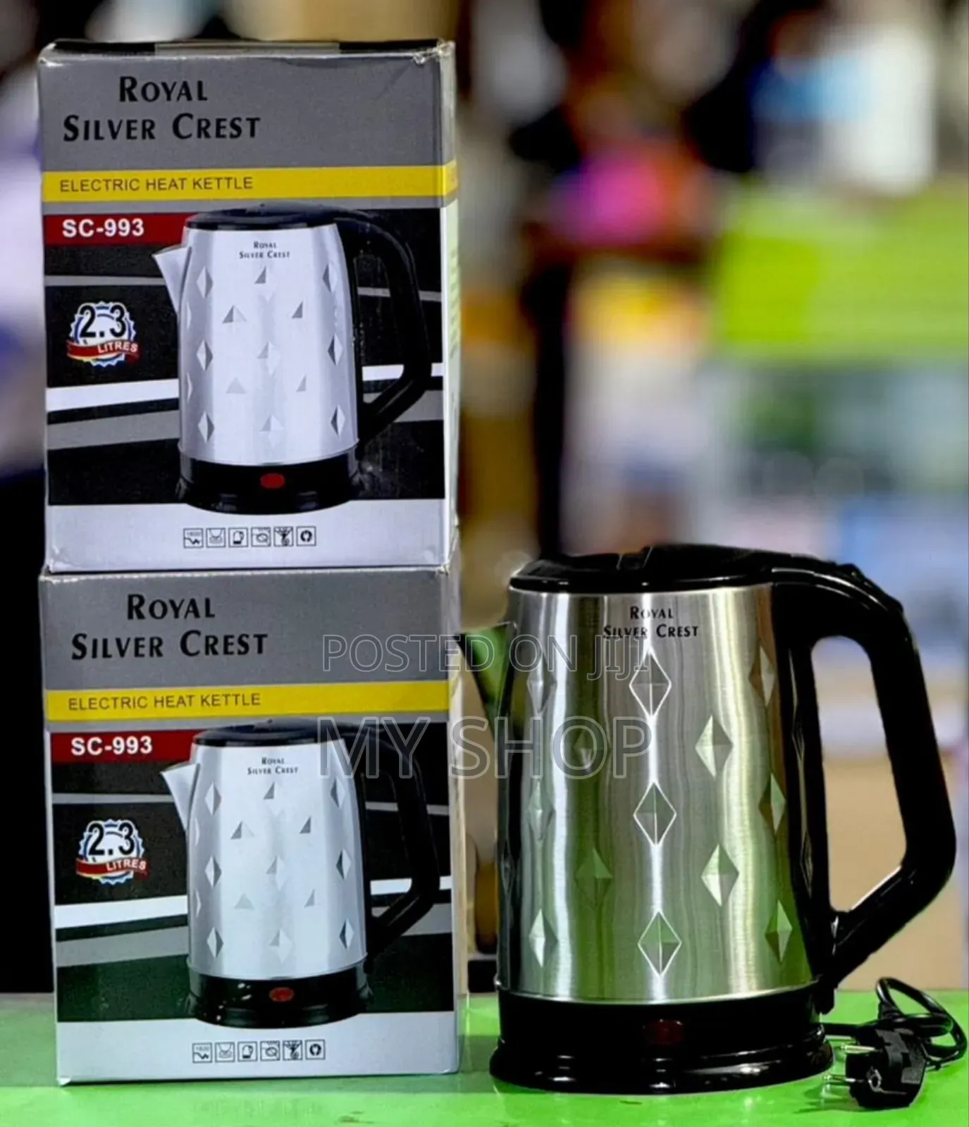 2.0l Stainless Steel Electric Kettle | Quick Boil
