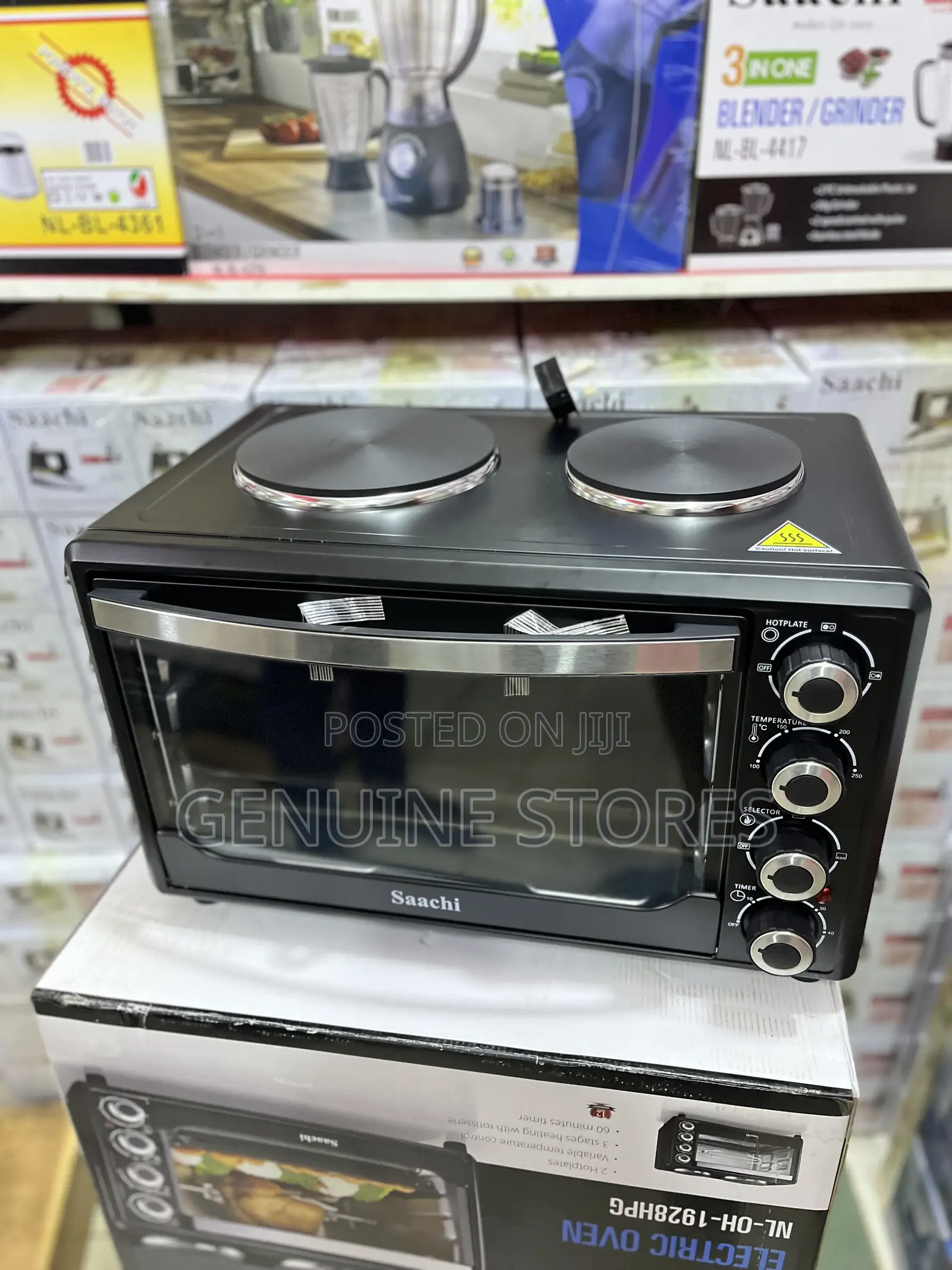 Saachi Oven of 30litres With 2 Hot Plates