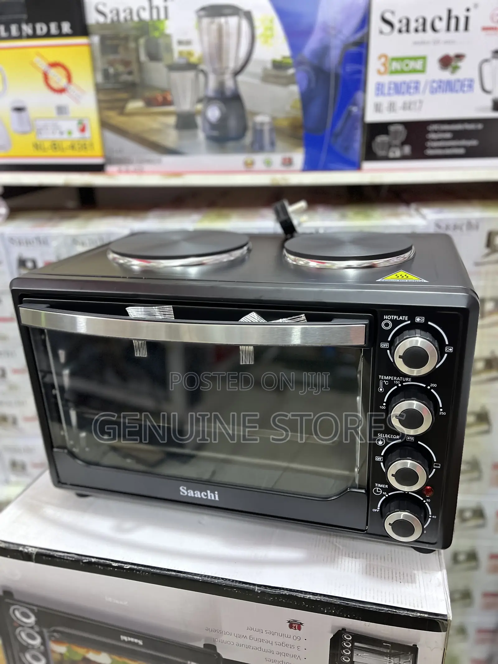 Saachi Oven of 30litres With 2 Hot Plates