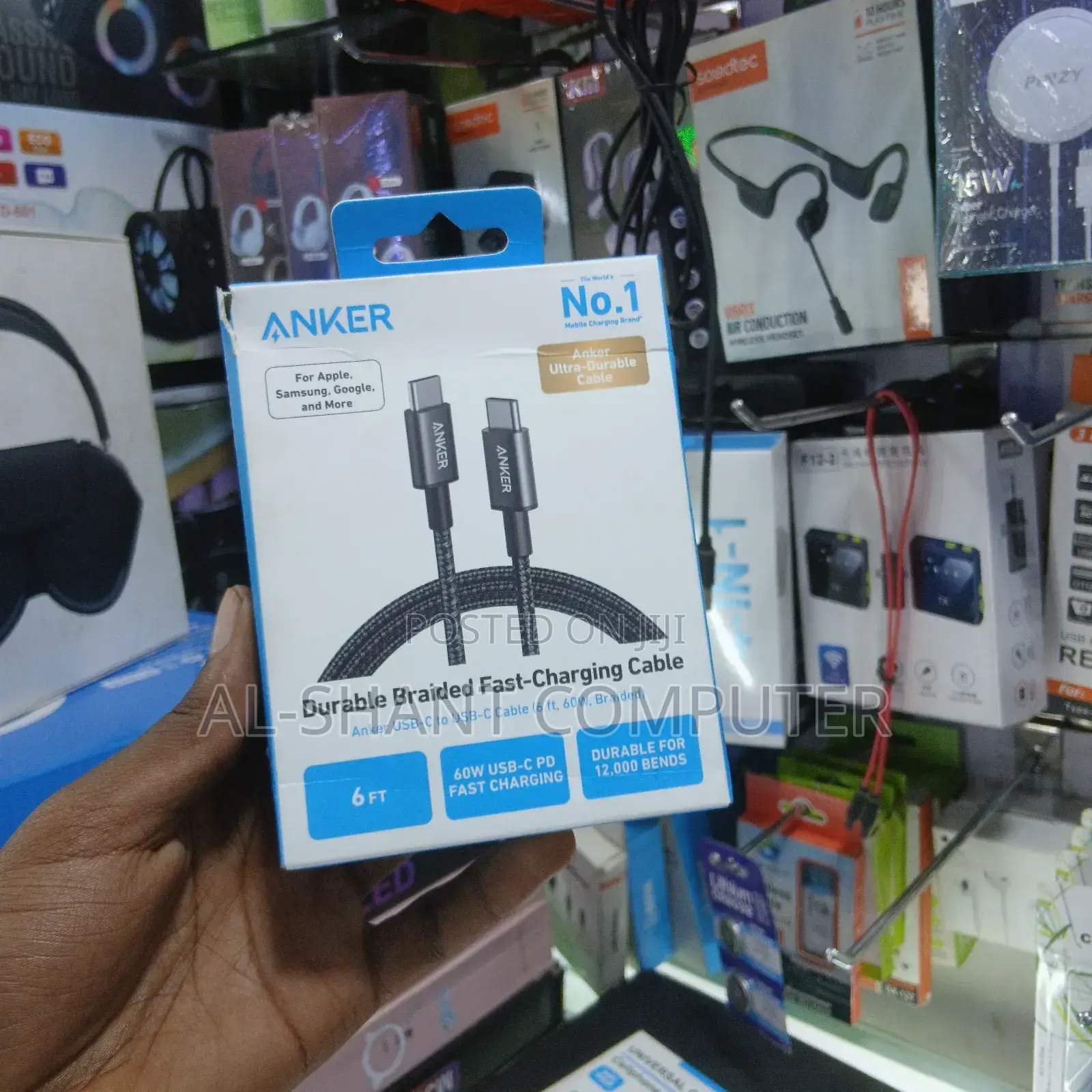 Anker Usb-C Braided Fast Charging Cable
