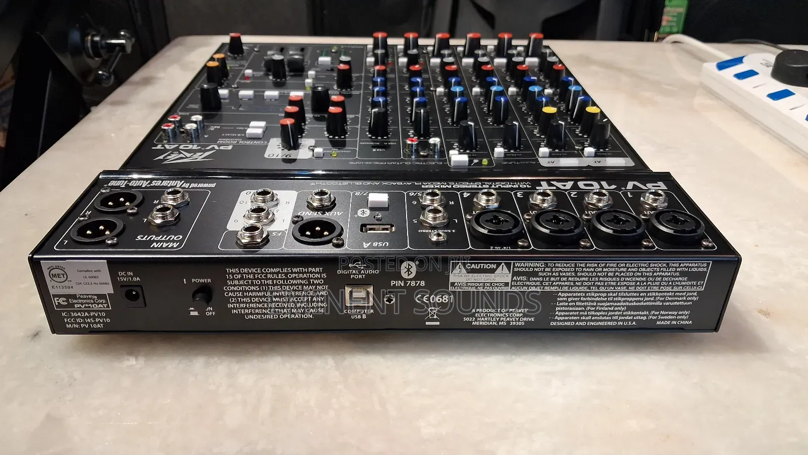 Peavey Analogue Mixer Pv 10at