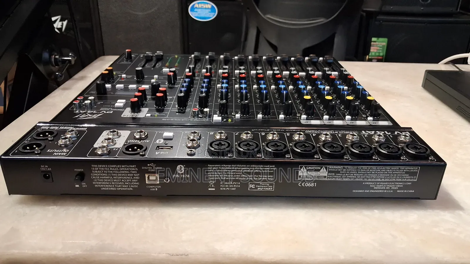 Peavey Analogue Mixer Pv 14-At