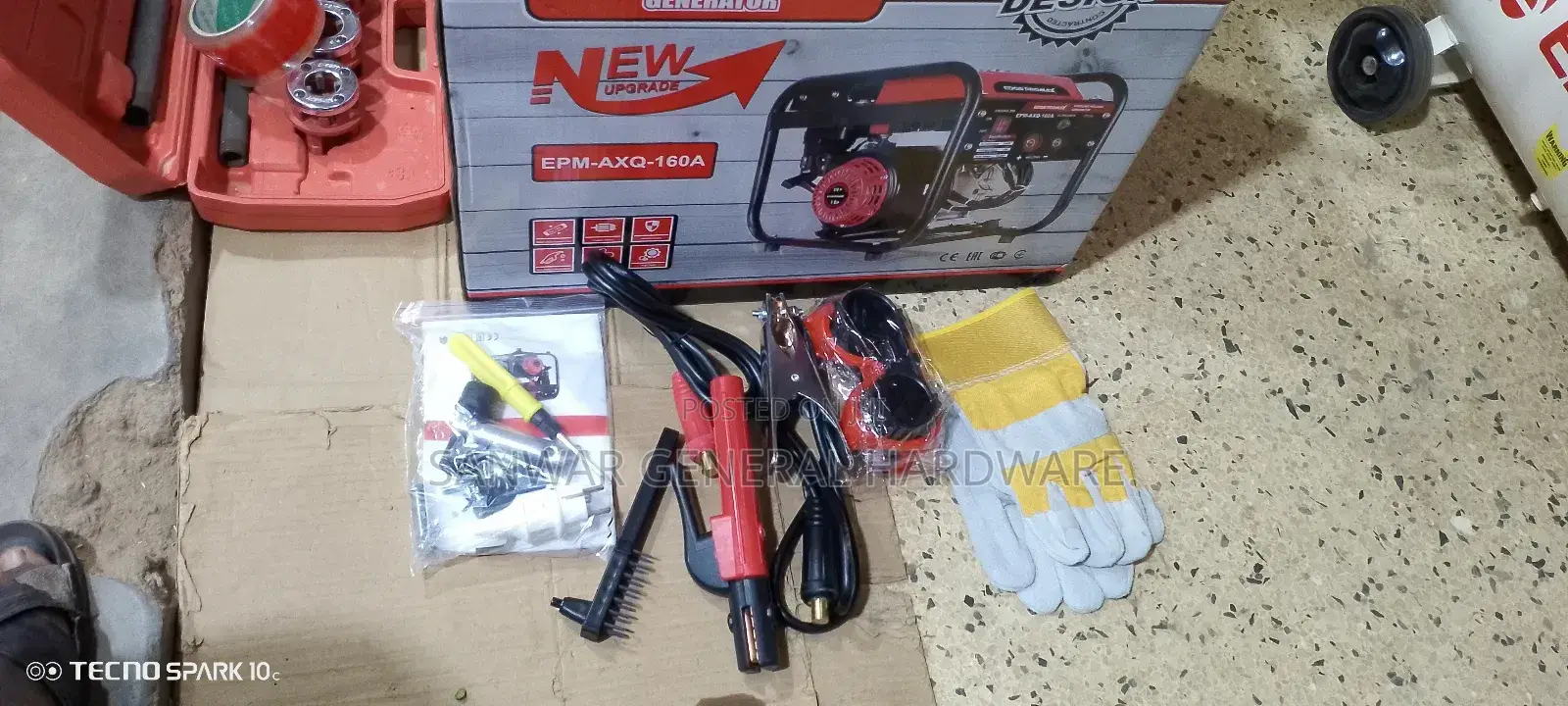 Edonpromax-160amps Petrol Welding Generator.