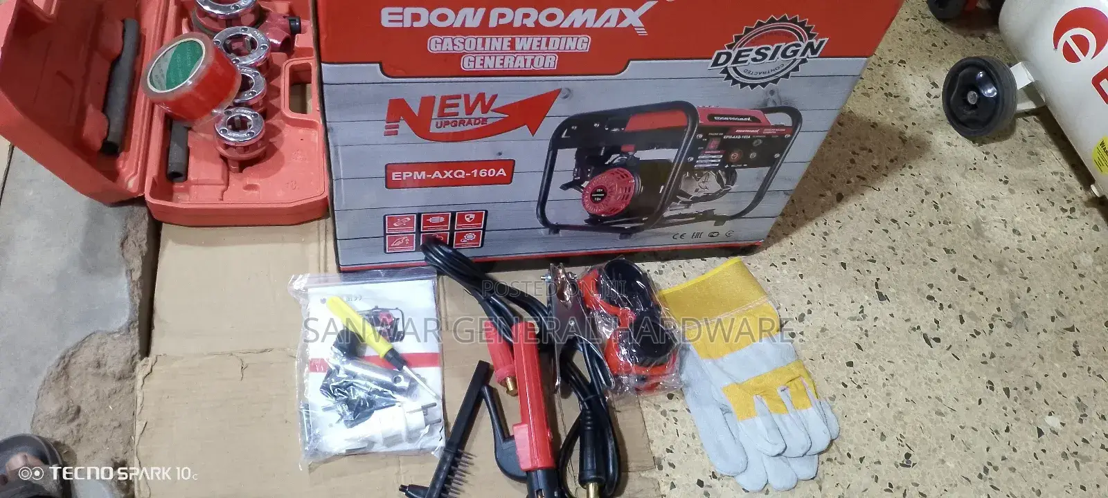 Edonpromax-160amps Petrol Welding Generator.