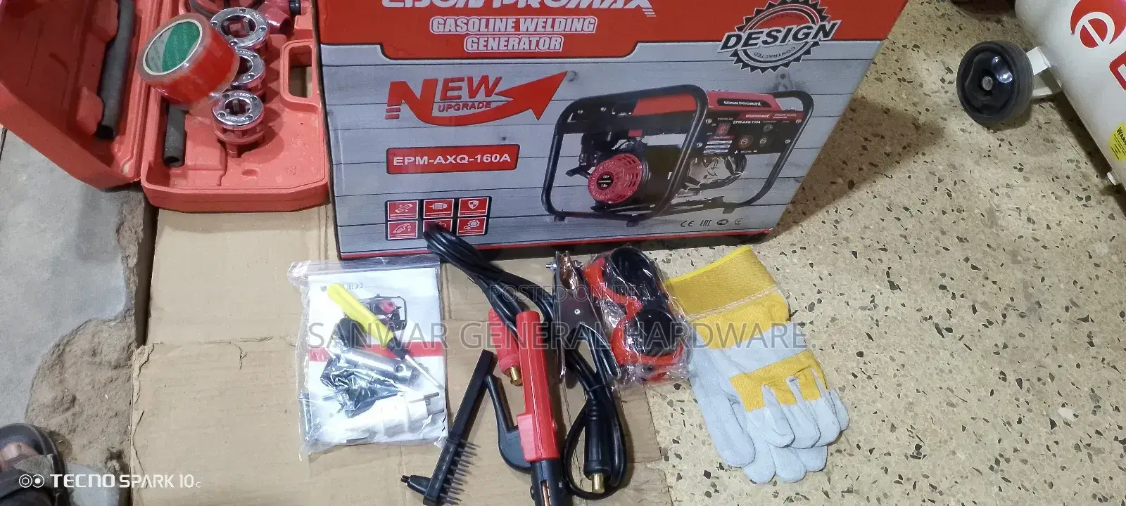 Edonpromax-160amps Petrol Welding Generator.