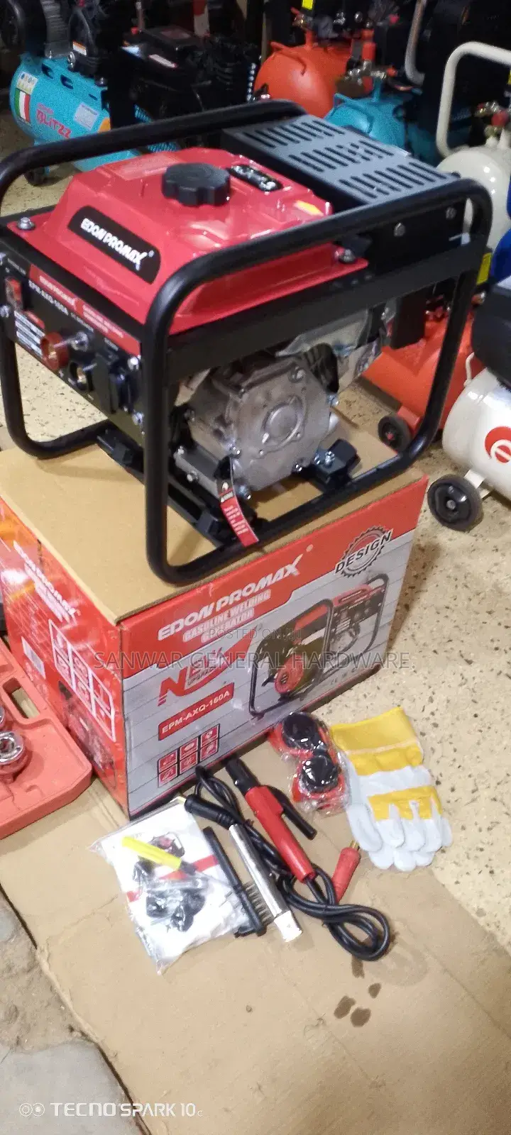 Edonpromax-160amps Petrol Welding Generator.