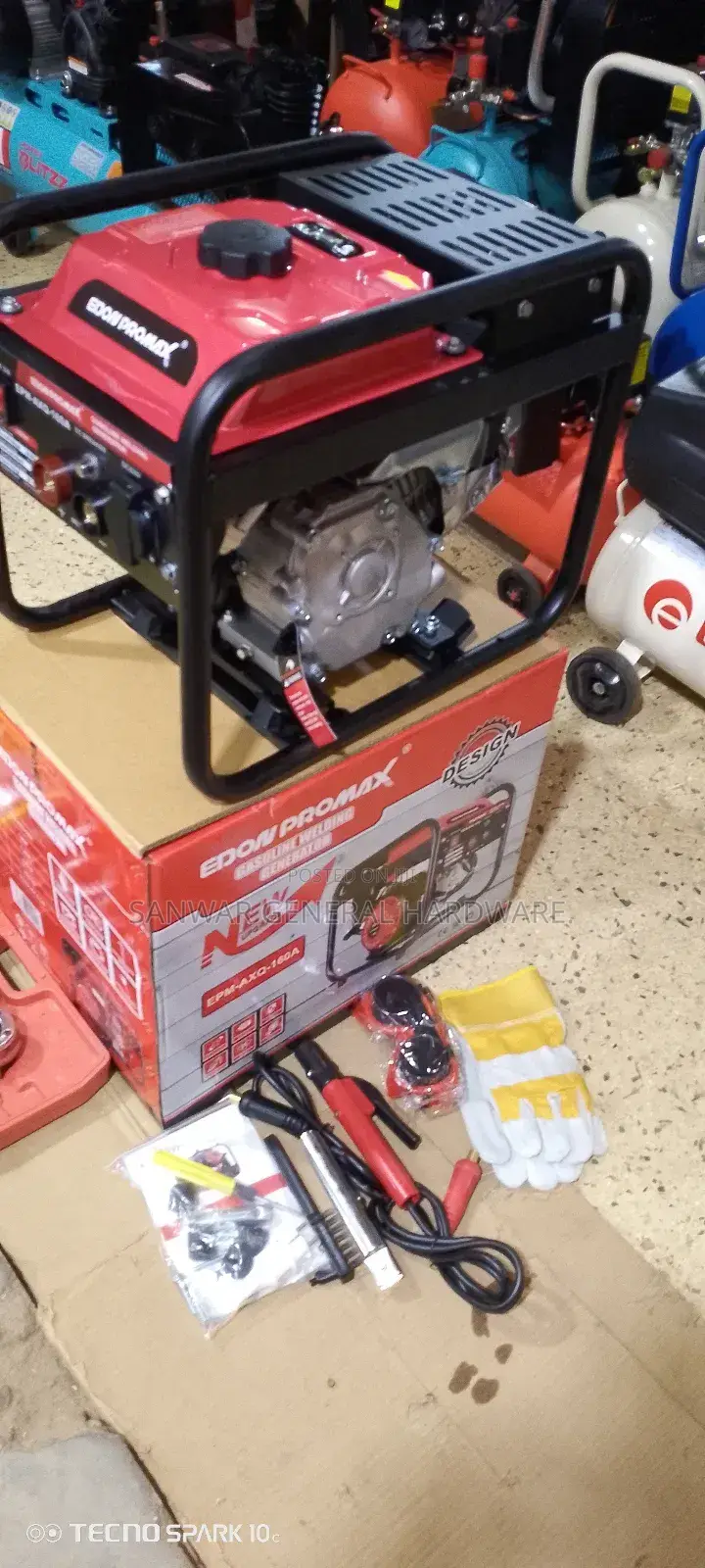 Edonpromax-160amps Petrol Welding Generator.