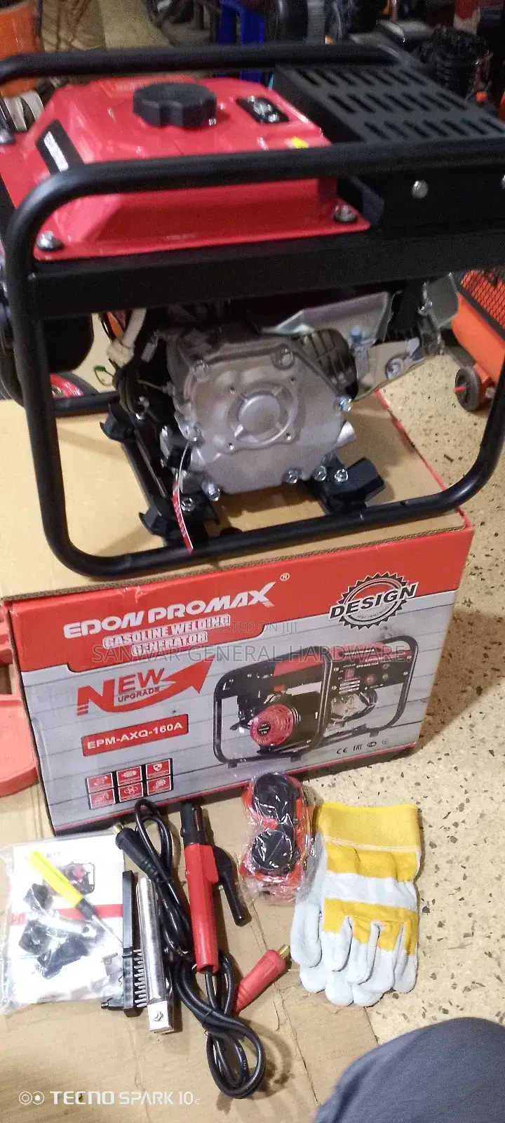 Edonpromax-160amps Petrol Welding Generator.
