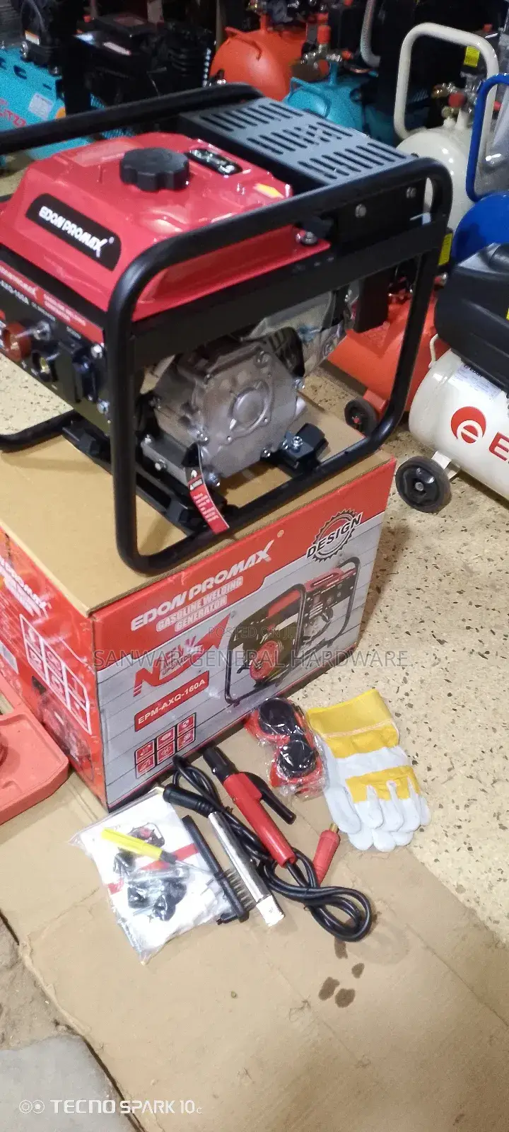 Edonpromax-160amps Petrol Welding Generator.