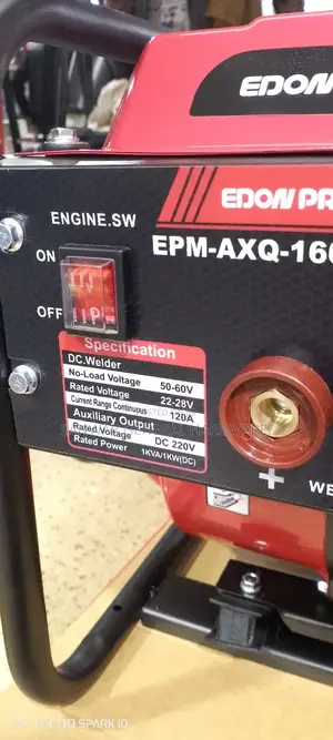 Edonpromax-160amps Petrol Welding Generator.