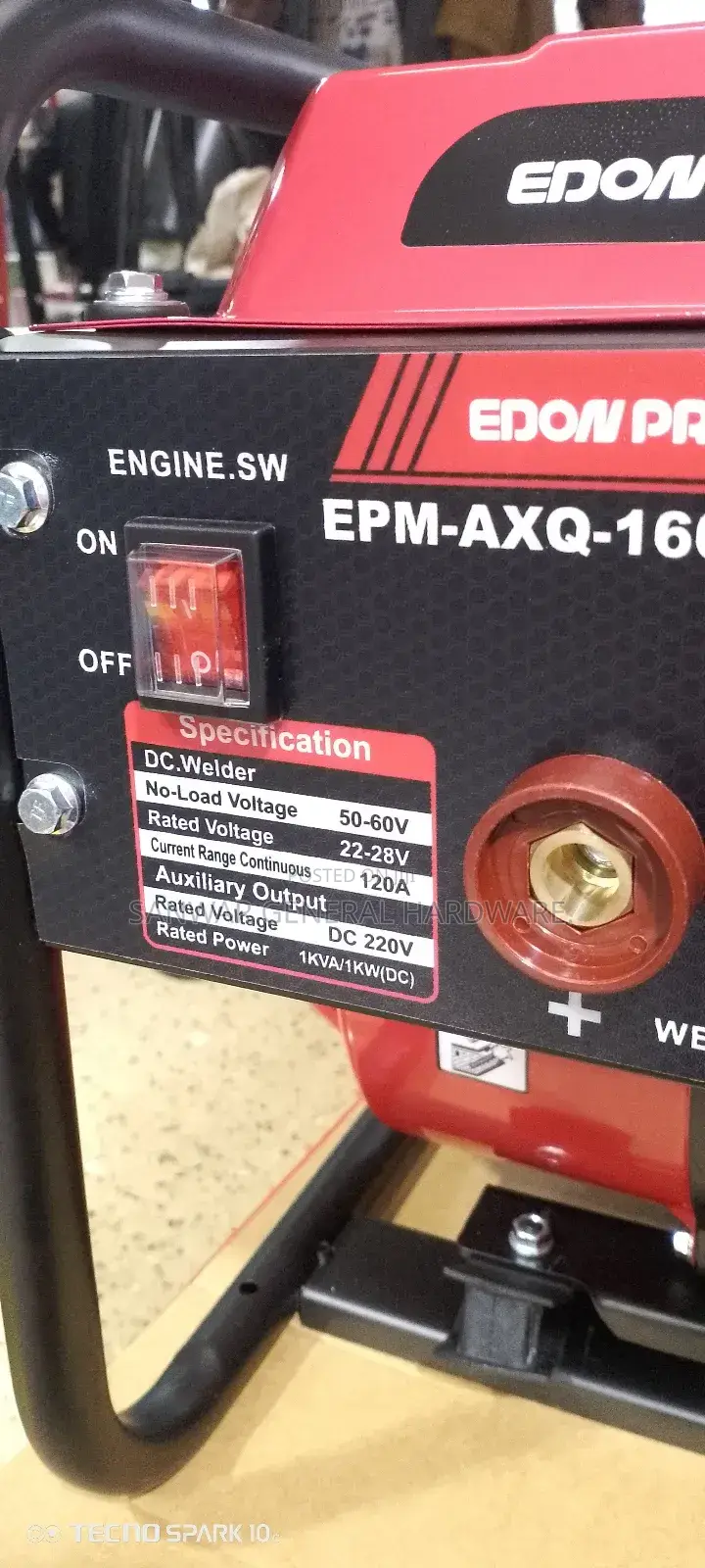 Edonpromax-160amps Petrol Welding Generator.