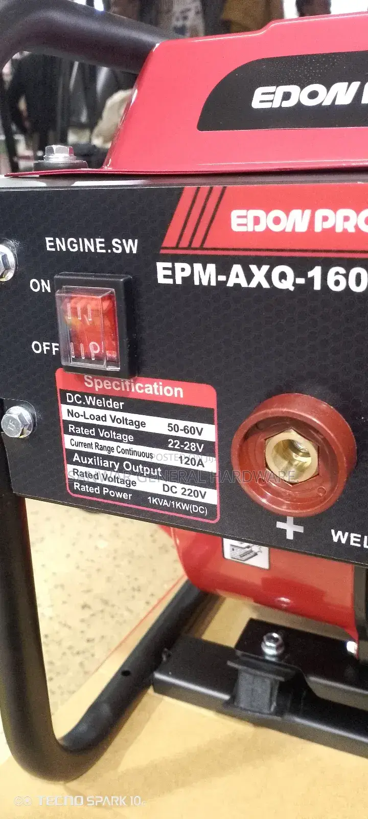 Edonpromax-160amps Petrol Welding Generator.