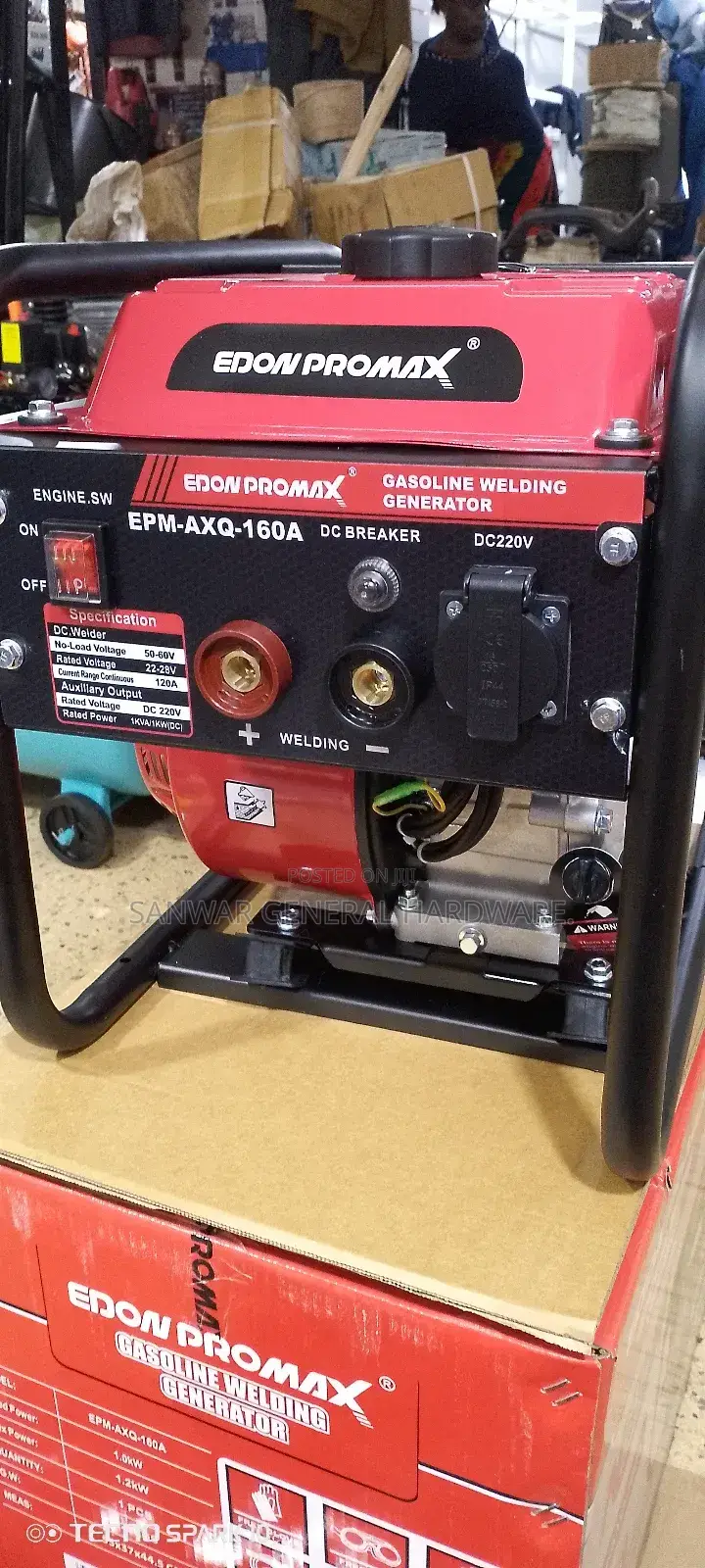Edonpromax-160amps Petrol Welding Generator.