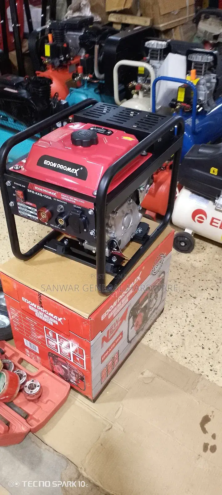 Edonpromax-160amps Petrol Welding Generator.
