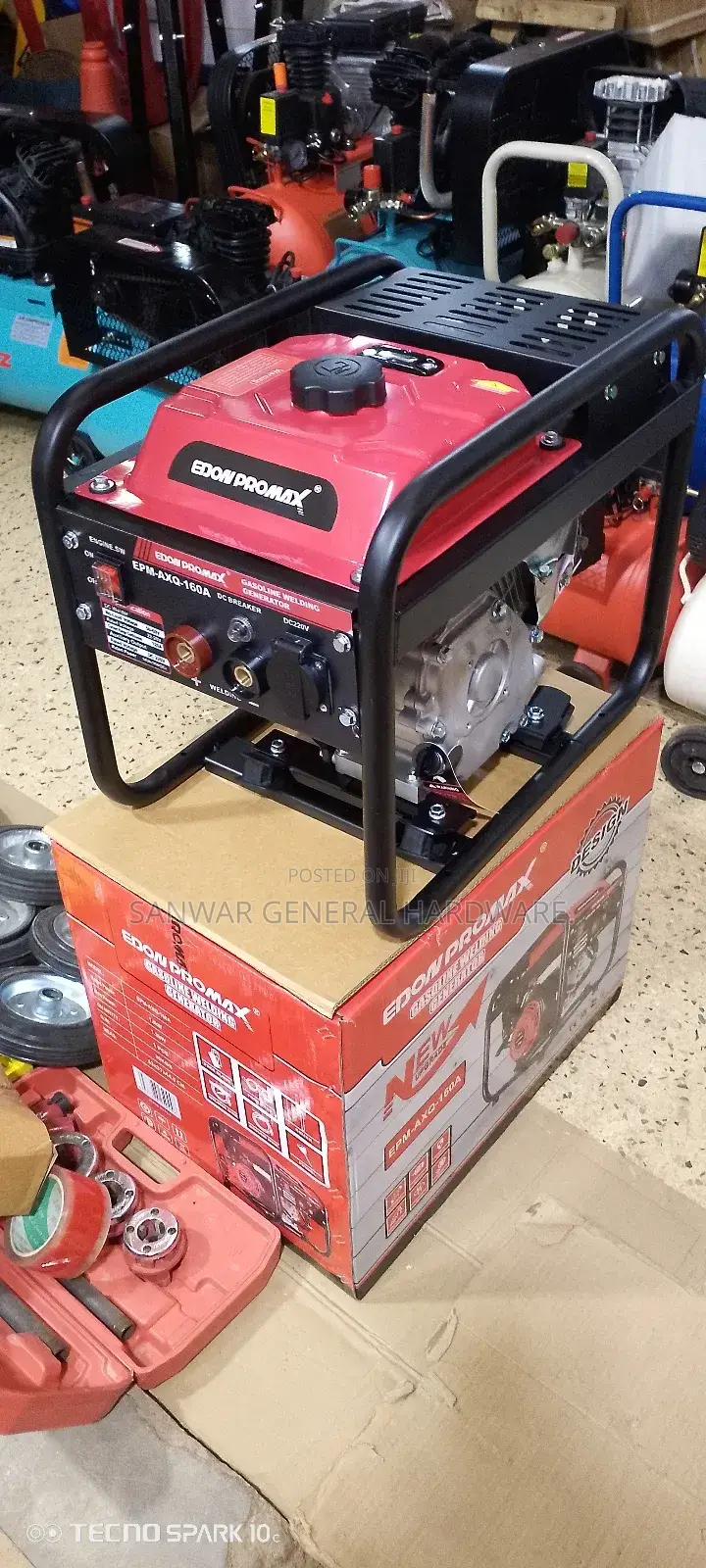 Edonpromax-160amps Petrol Welding Generator.