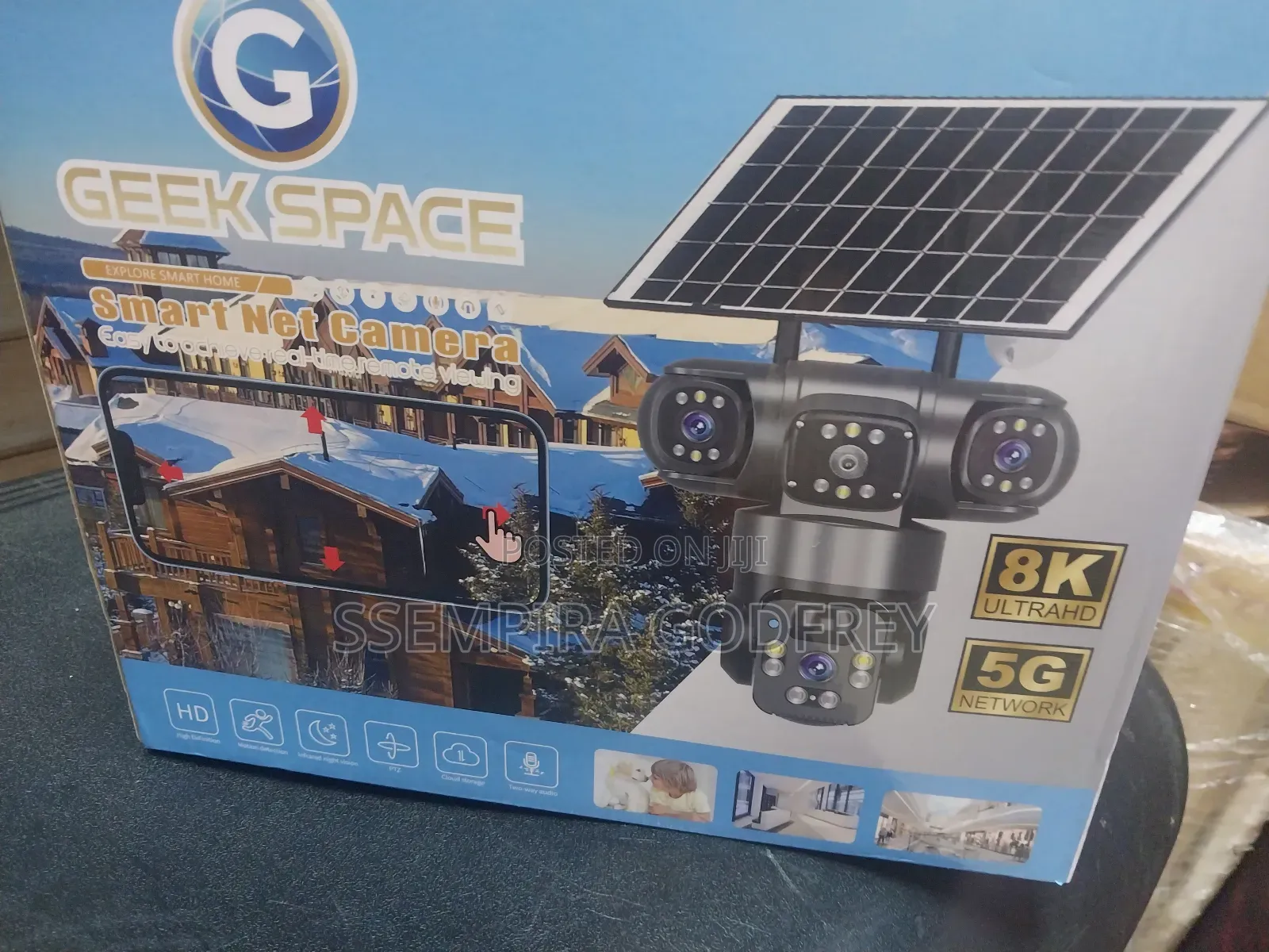 Lsv380 Pro Solar Security Camera 8mp