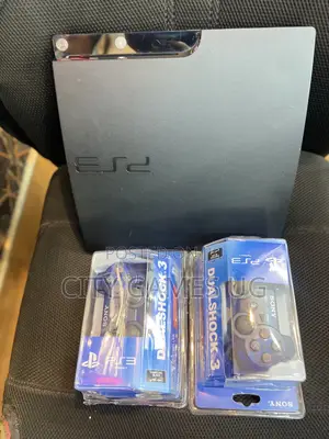 Sony Playstation 3 Ps3 Console 10 Games, 2 Controllers, Cables