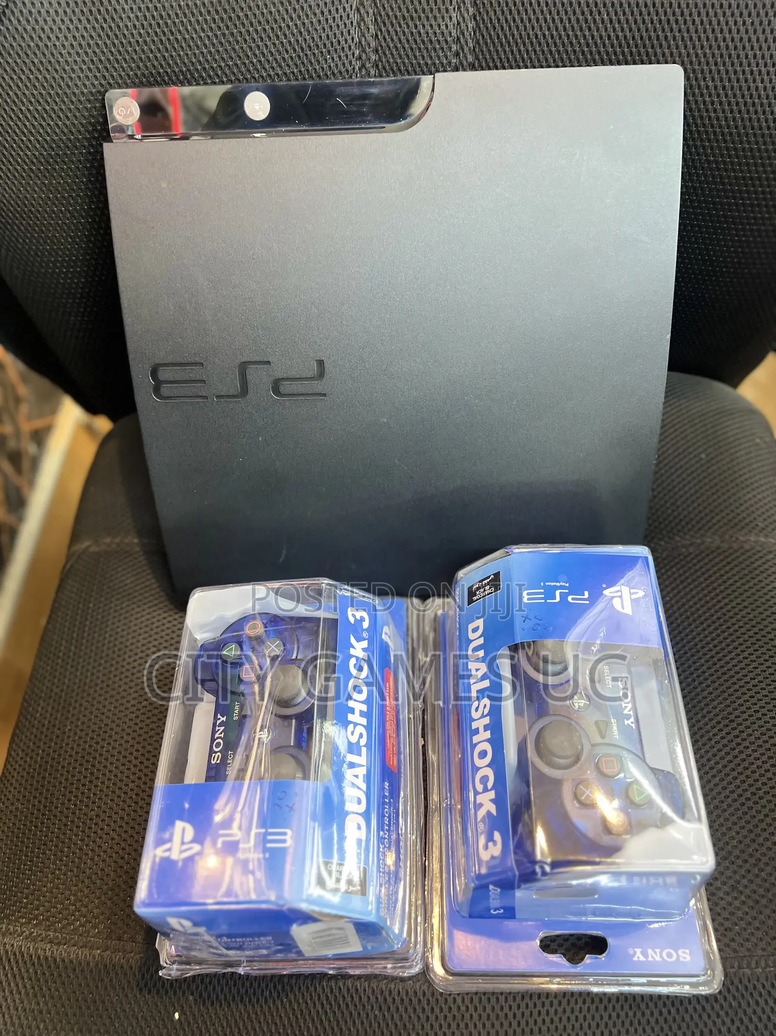 Sony Playstation 3 Ps3 Console 10 Games, 2 Controllers, Cables