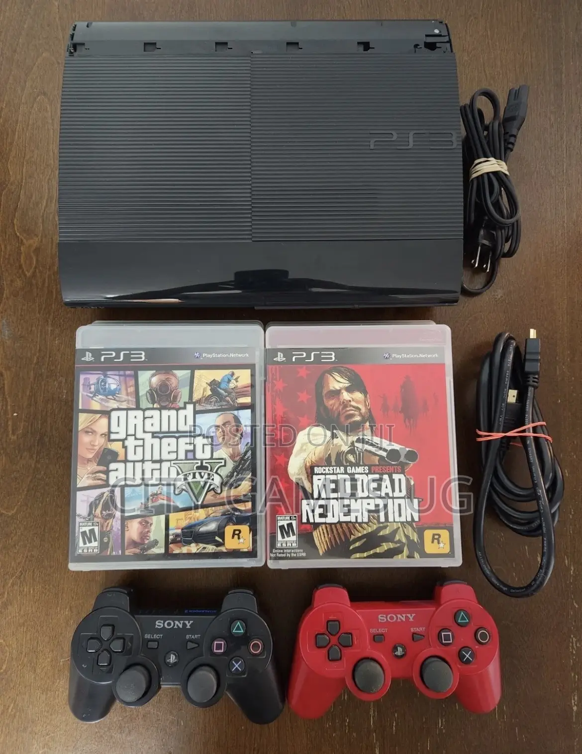 Playstation 3 Super Slim-Free Games 2pads Plug and Play