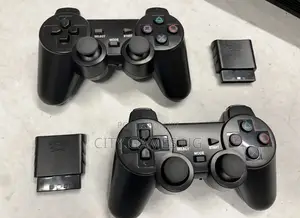 Sony Playstation 2 Console Ps2 Video Game 2 Wireless Controllers