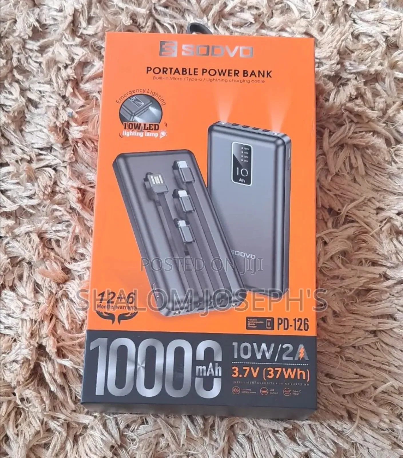 Sodvo 10000mah Power Bank