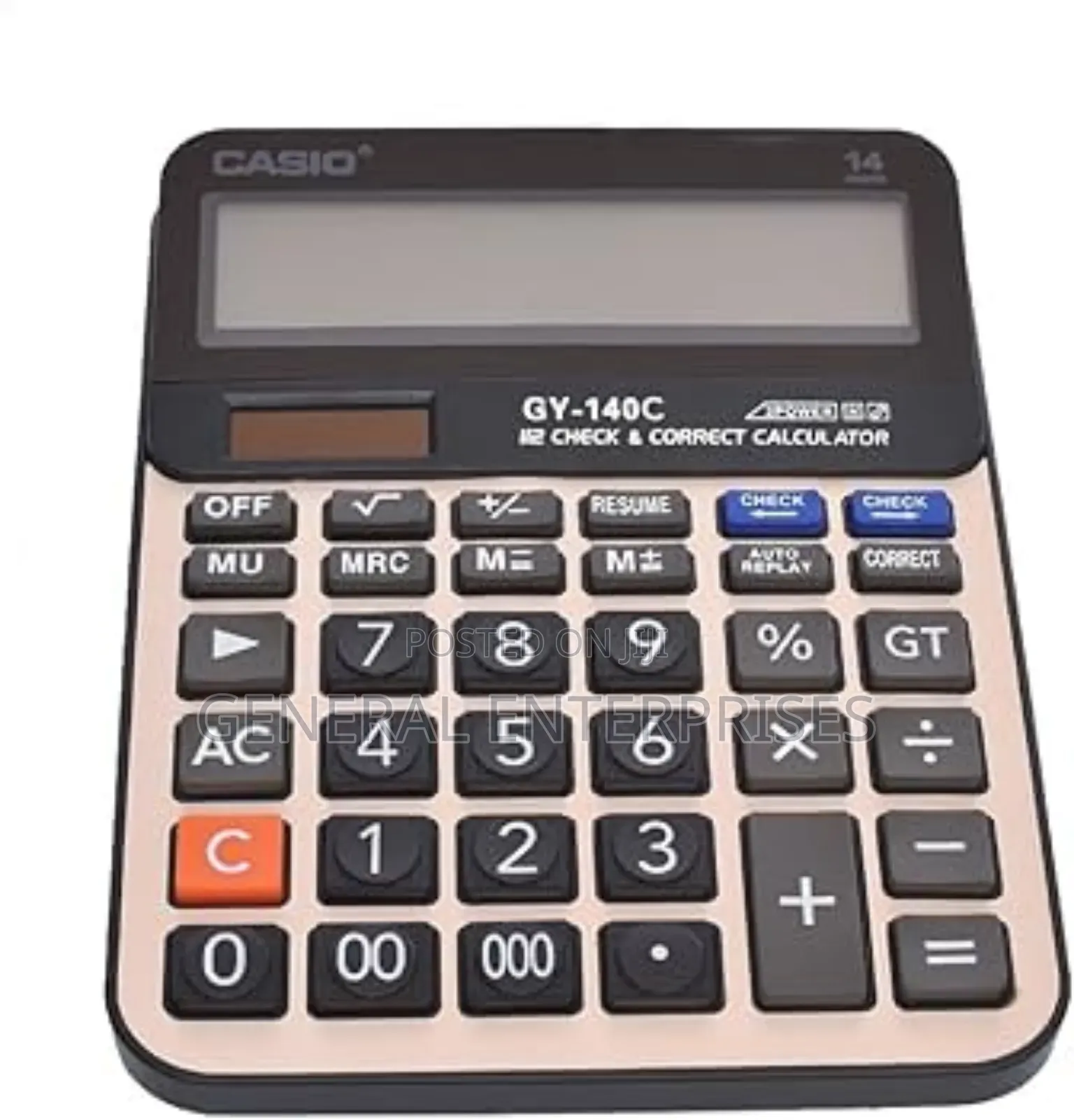 Casio Gy-140c 14-Digit Business Calculator.