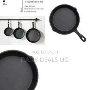 Forged Iron Fry Pans or Cast Iron Skillets