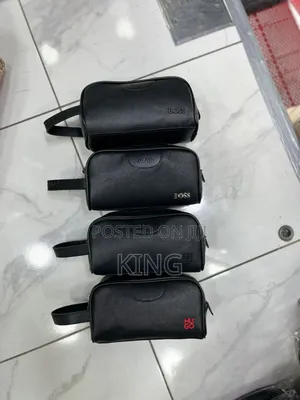 Men's Leather Toiletry Bags or Wash Bags.