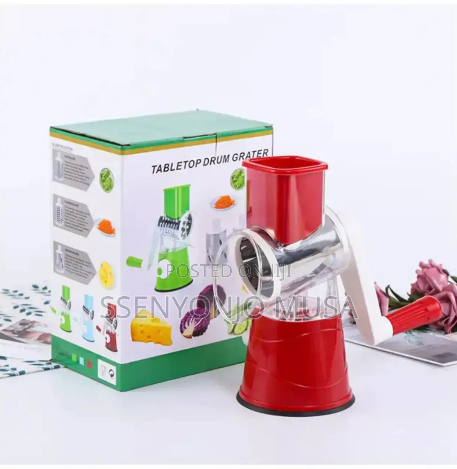 Tabletop Drum Grater/Hand-cranked Vegetablegrater And Slicer