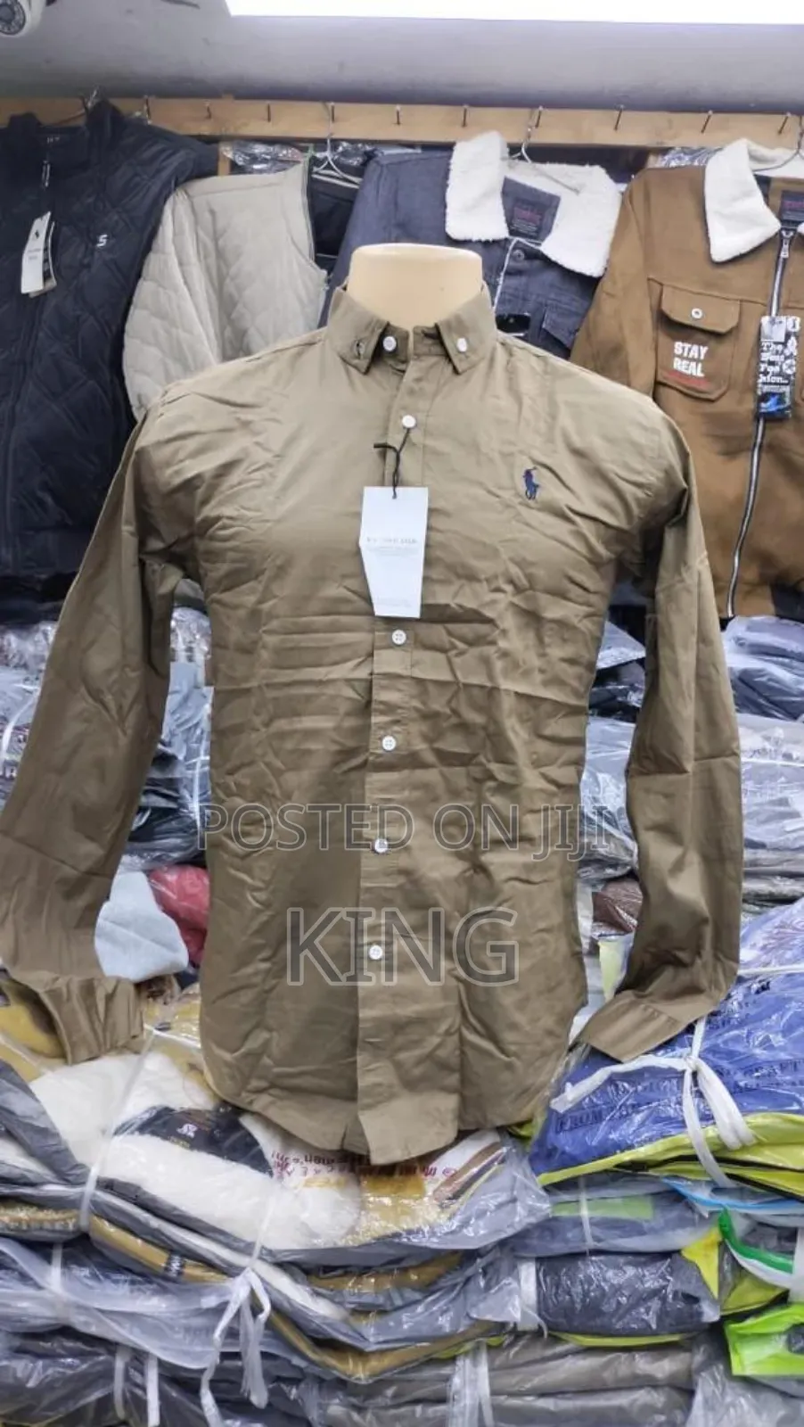 Polo Ralph Lauren Collar Shirt. Long Sleeve