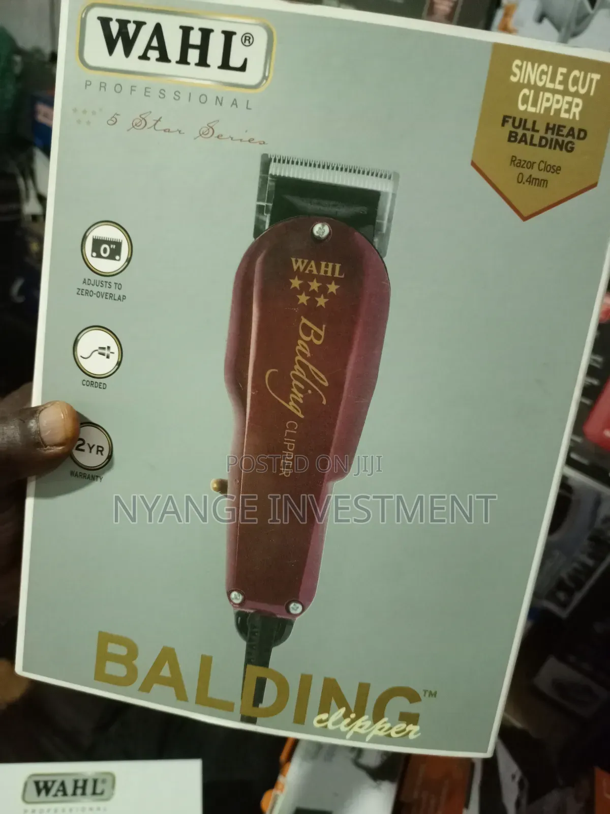 Wahl Bold Hair Clipper and Shaver