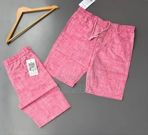 Linen Joggers Shorts