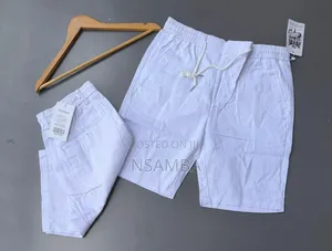 Linen Joggers Shorts